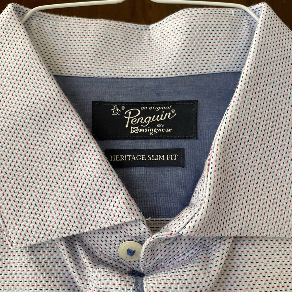 Original penguin men’s dress shirt. Size 15.5